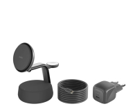 Belkin Ładowarka magnetyczna Qi2 25W, 3w1, zasilacz 45W, grafitowa - 1363167 - zdjęcie 2